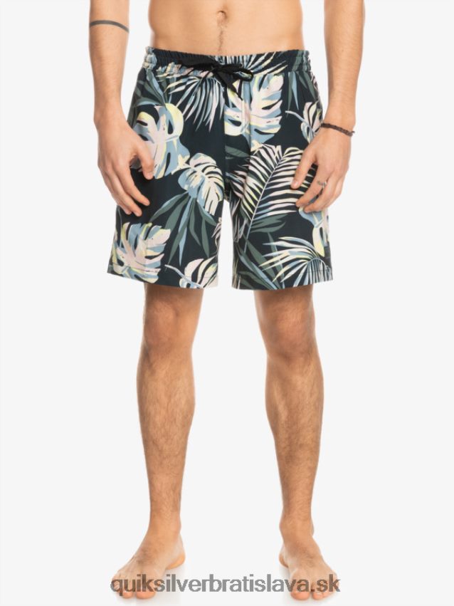 oceán mix 17 salv Quiksilver muži B80HXR1705 čierna
