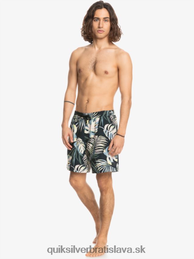 oceán mix 17 salv Quiksilver muži B80HXR1705 čierna