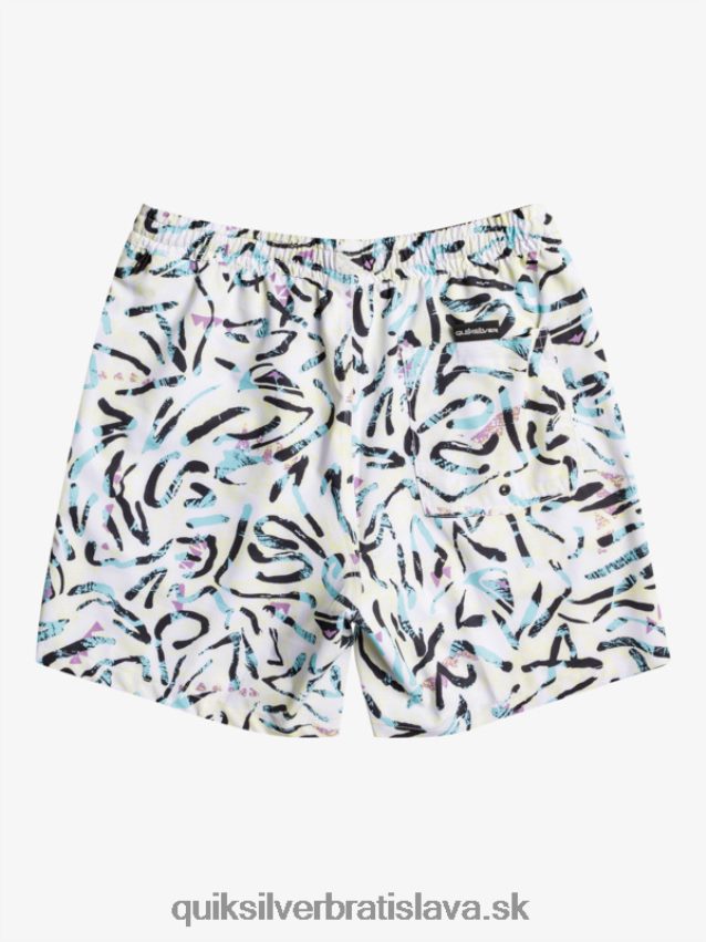 oceán mix 17 salv Quiksilver muži B80HXR1708 biely