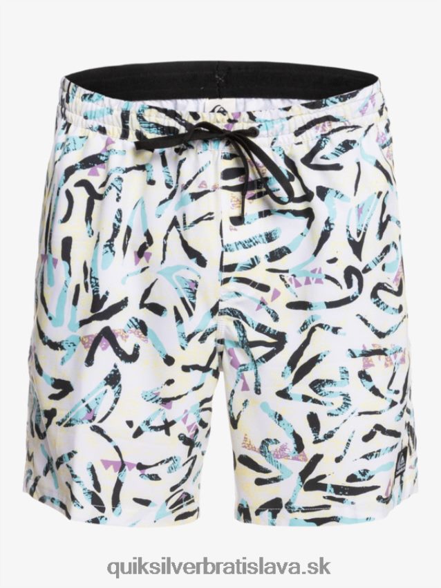 oceán mix 17 salv Quiksilver muži B80HXR1708 biely
