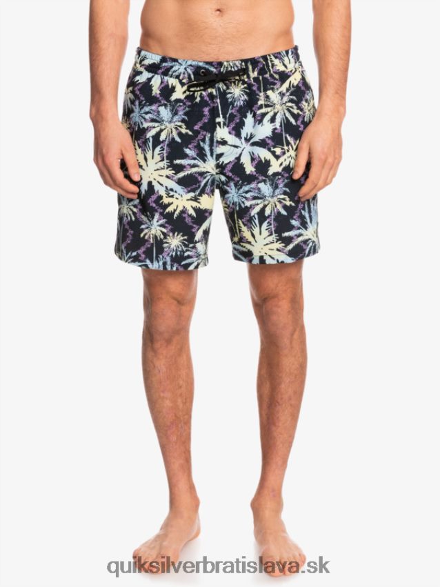 oceán mix 17 salv Quiksilver muži B80HXR1709 čierna