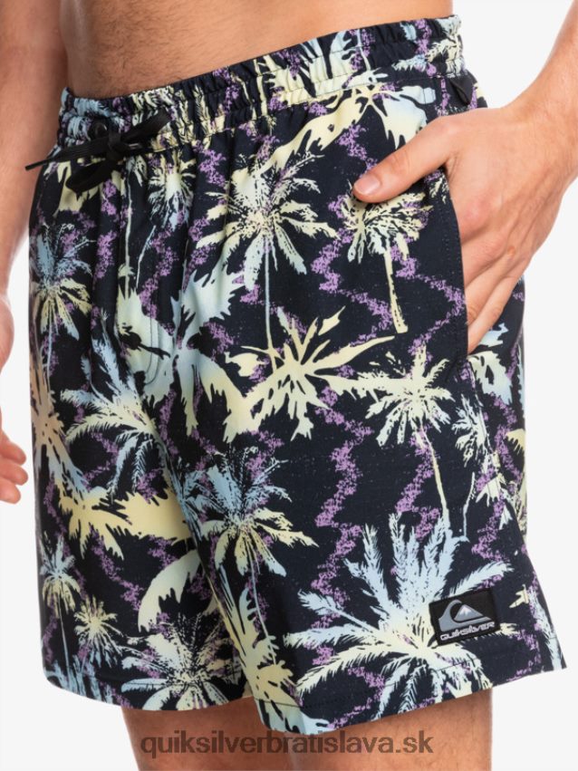oceán mix 17 salv Quiksilver muži B80HXR1709 čierna