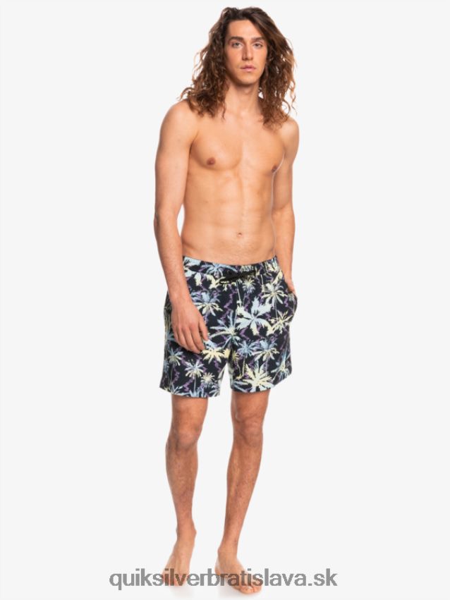 oceán mix 17 salv Quiksilver muži B80HXR1709 čierna