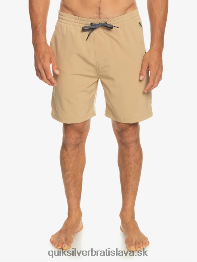 oceánske elastické 18-krát obojživelné šortky Quiksilver muži B80HXR344 plage