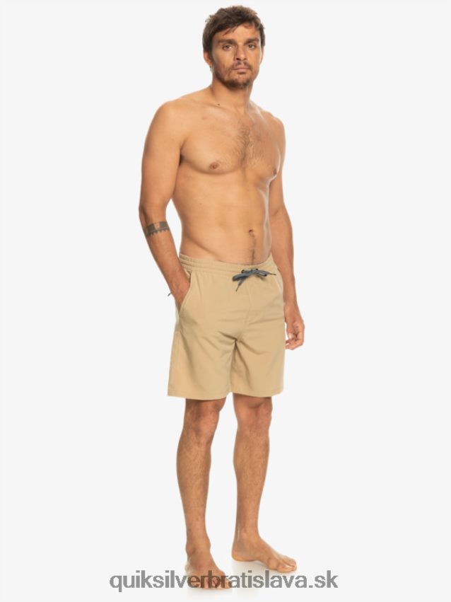 oceánske elastické 18-krát obojživelné šortky Quiksilver muži B80HXR344 plage