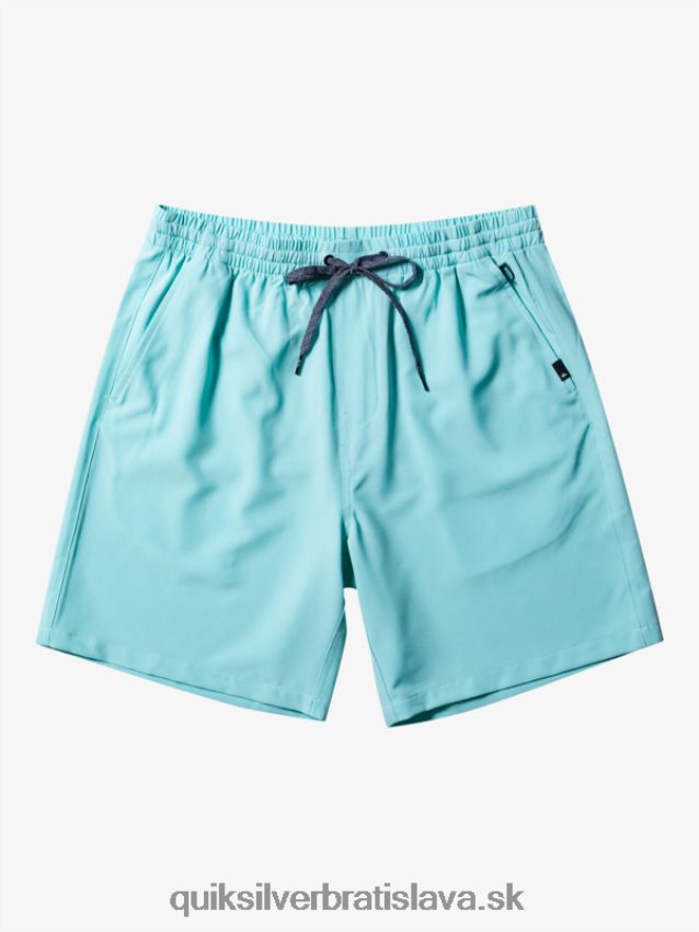 oceánske elastické 18-krát obojživelné šortky Quiksilver muži B80HXR346 anjelská modrá