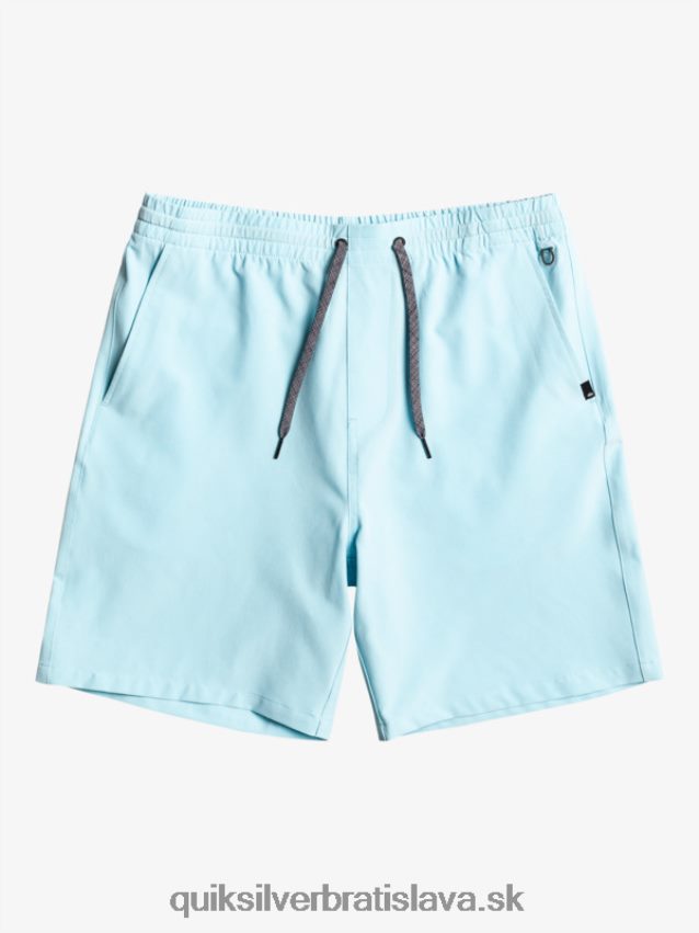 oceánske elastické 18-krát obojživelné šortky Quiksilver muži B80HXR347 modrá obloha