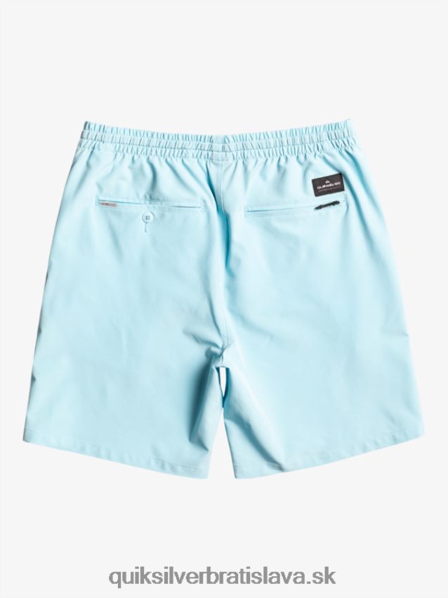 oceánske elastické 18-krát obojživelné šortky Quiksilver muži B80HXR347 modrá obloha