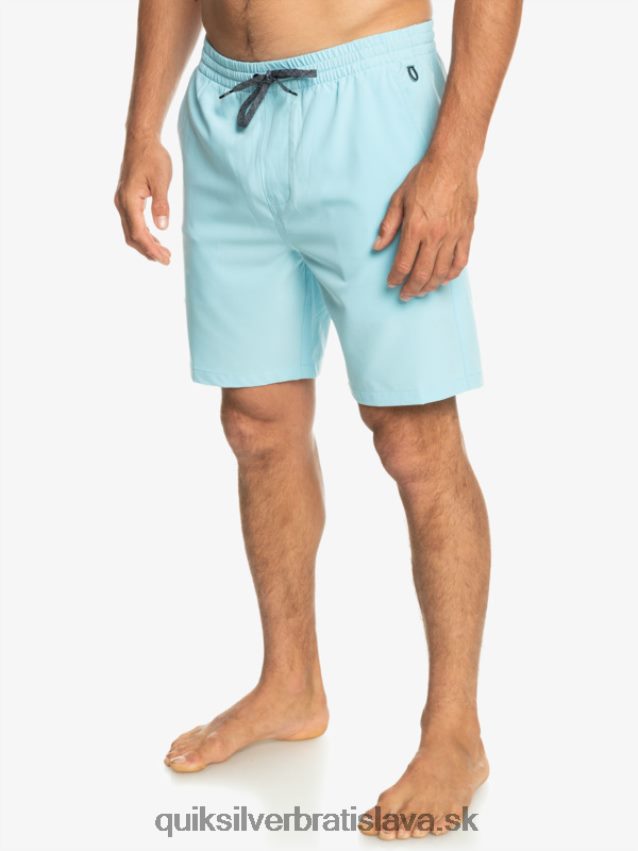 oceánske elastické 18-krát obojživelné šortky Quiksilver muži B80HXR347 modrá obloha