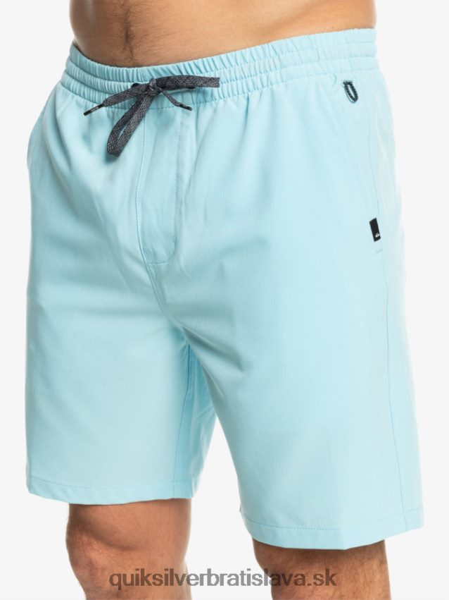 oceánske elastické 18-krát obojživelné šortky Quiksilver muži B80HXR347 modrá obloha