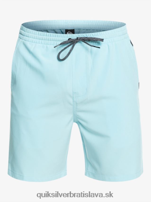 oceánske elastické 18-krát obojživelné šortky Quiksilver muži B80HXR347 modrá obloha