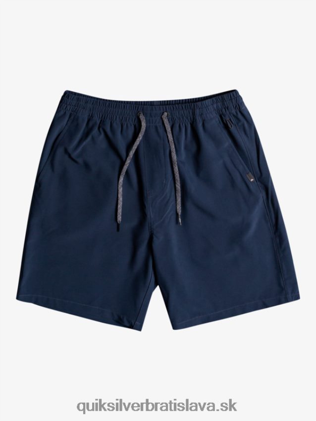 oceánske elastické 18-krát obojživelné šortky Quiksilver muži B80HXR349 námornícke sako