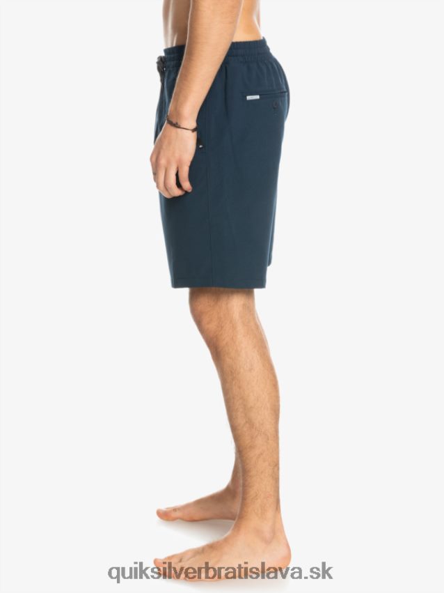oceánske elastické 18-krát obojživelné šortky Quiksilver muži B80HXR349 námornícke sako