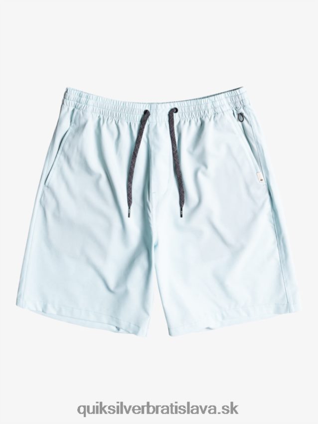 oceánske elastické 18-krát obojživelné šortky Quiksilver muži B80HXR351 ľadové akva