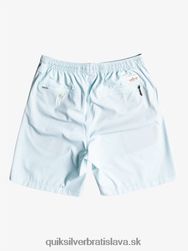 oceánske elastické 18-krát obojživelné šortky Quiksilver muži B80HXR351 ľadové akva