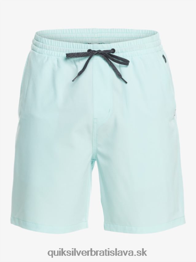 oceánske elastické 18-krát obojživelné šortky Quiksilver muži B80HXR351 ľadové akva