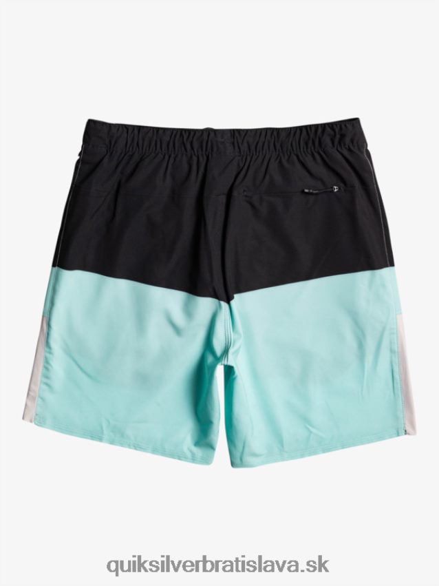 omni 17 tréningové šortky Quiksilver muži B80HXR794 čierna