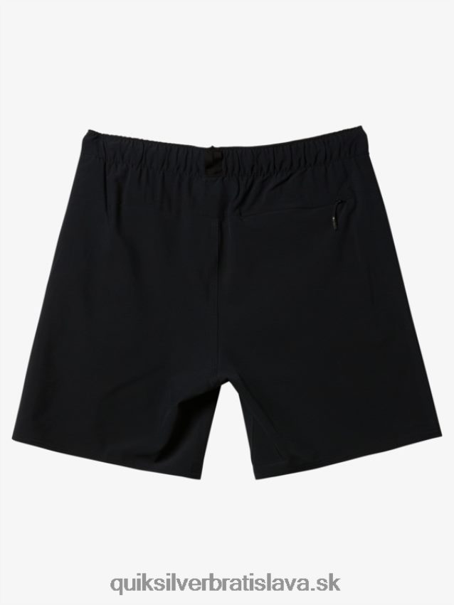 omni stretch 17 tréningové šortky Quiksilver muži B80HXR827 čierna