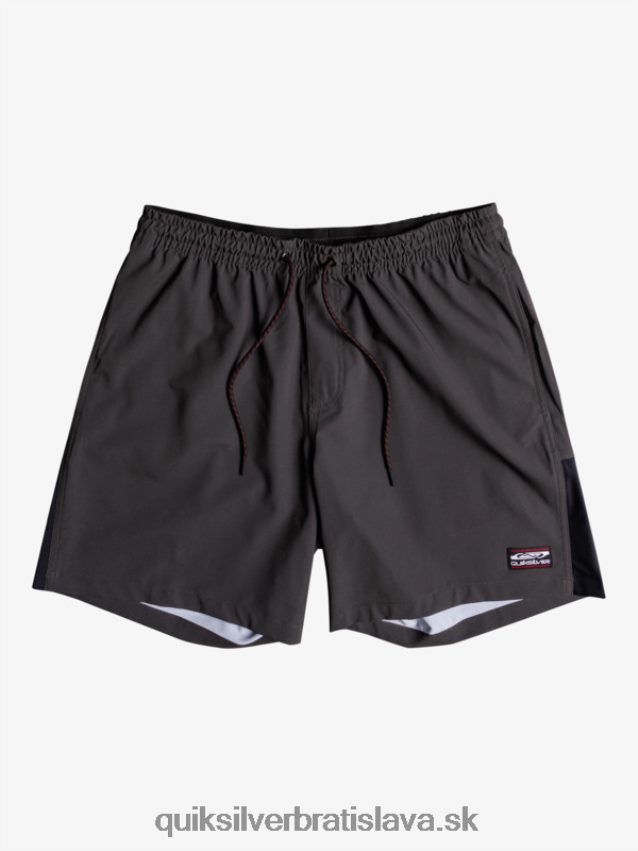 omni training 17 strečové šortky Quiksilver muži B80HXR1689 fantóm
