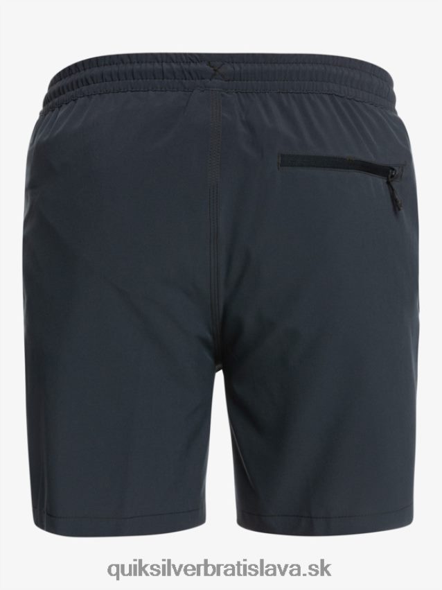 omni training 17 strečové šortky Quiksilver muži B80HXR1689 fantóm