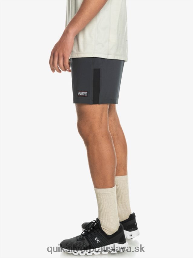 omni training 17 strečové šortky Quiksilver muži B80HXR1689 fantóm