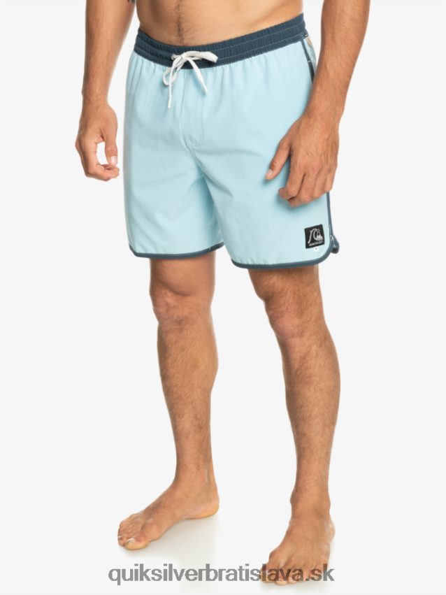 originál hrebenatka 17 salv Quiksilver muži B80HXR199 modrá obloha