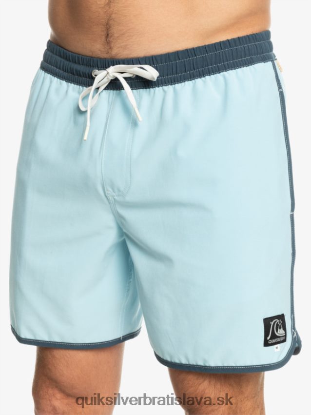 originál hrebenatka 17 salv Quiksilver muži B80HXR199 modrá obloha