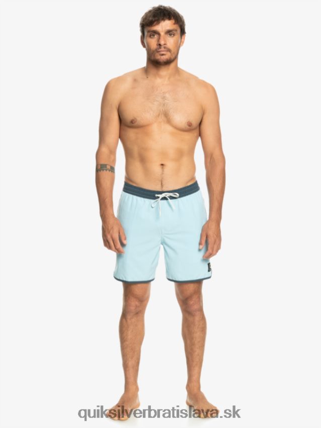 originál hrebenatka 17 salv Quiksilver muži B80HXR199 modrá obloha