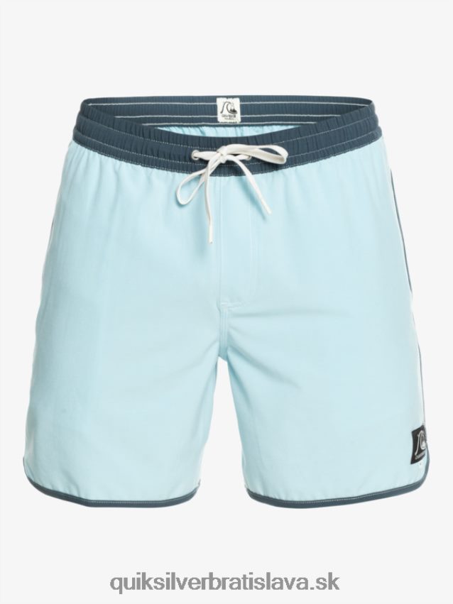 originál hrebenatka 17 salv Quiksilver muži B80HXR199 modrá obloha