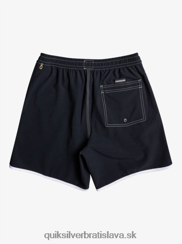 originál hrebenatka 17 salv Quiksilver muži B80HXR200 čierna