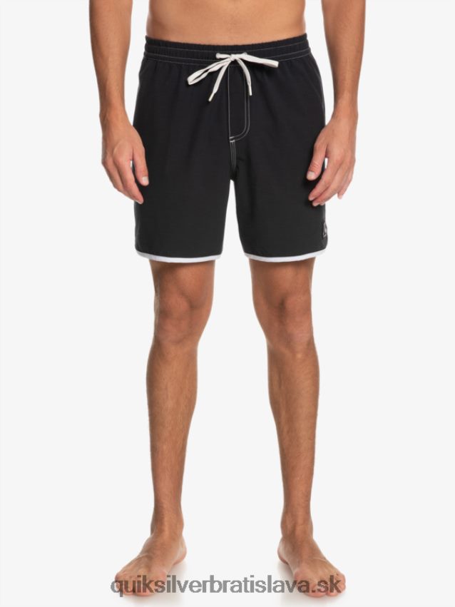 originál hrebenatka 17 salv Quiksilver muži B80HXR200 čierna