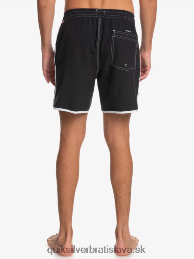 originál hrebenatka 17 salv Quiksilver muži B80HXR200 čierna