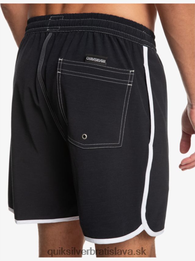 originál hrebenatka 17 salv Quiksilver muži B80HXR200 čierna