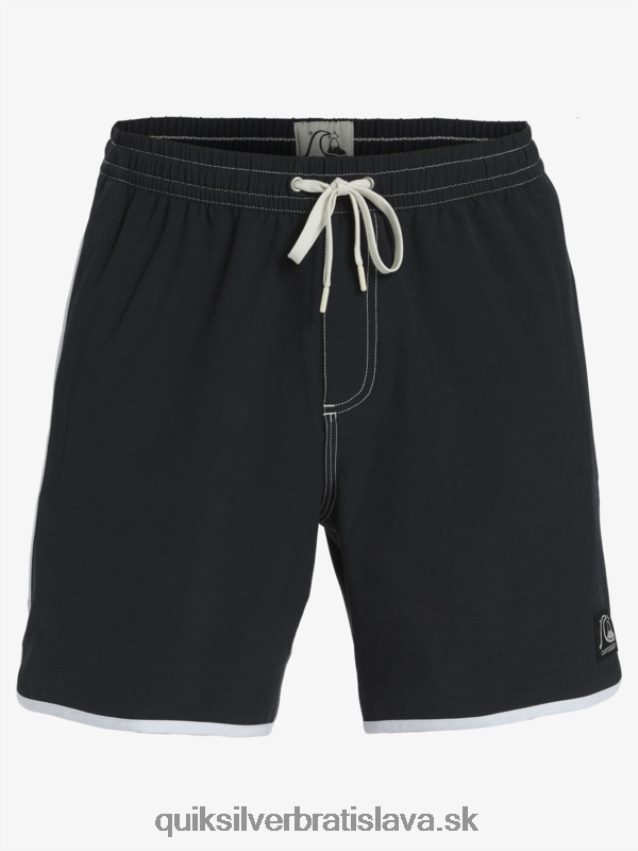originál hrebenatka 17 salv Quiksilver muži B80HXR200 čierna