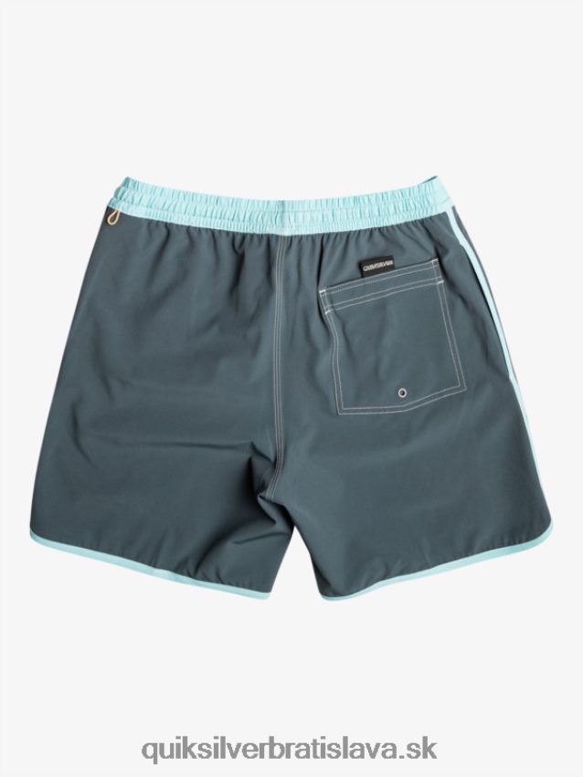 originál hrebenatka 17 salv Quiksilver muži B80HXR201 tmavá bridlica