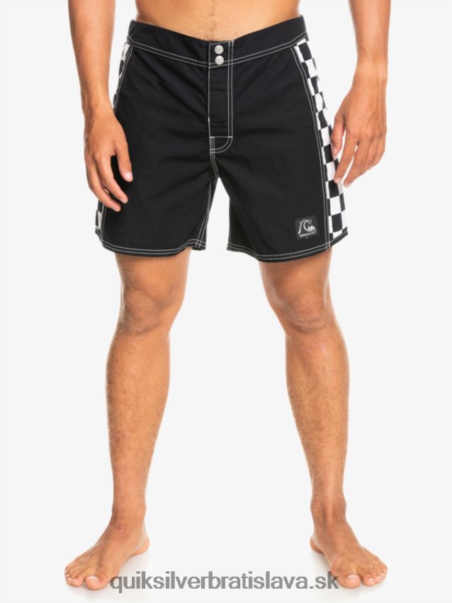 originálne šortky arch 16 Quiksilver muži B80HXR1780 čierna