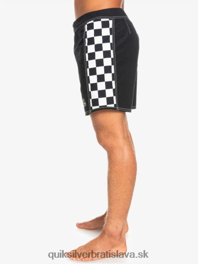 originálne šortky arch 16 Quiksilver muži B80HXR1780 čierna
