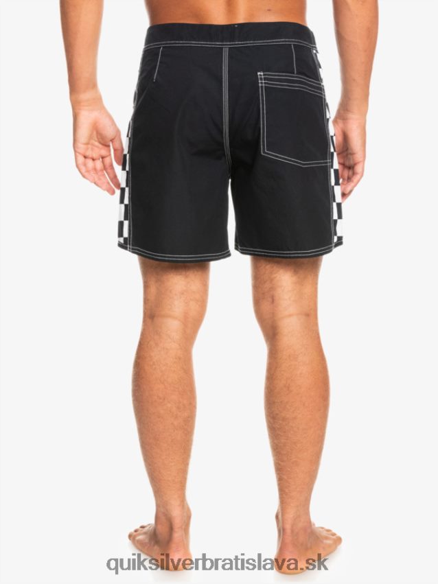 originálne šortky arch 16 Quiksilver muži B80HXR1780 čierna