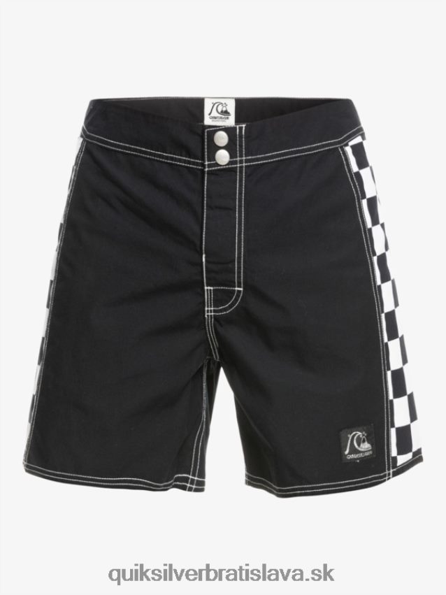 originálne šortky arch 16 Quiksilver muži B80HXR1780 čierna