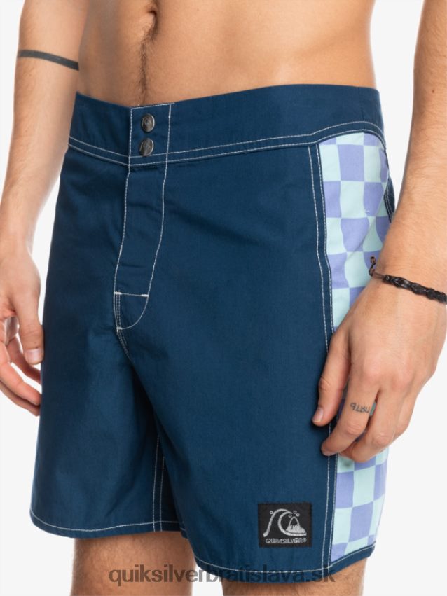 originálne šortky arch 16 Quiksilver muži B80HXR1783 insígnie modrá