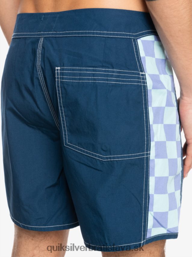 originálne šortky arch 16 Quiksilver muži B80HXR1783 insígnie modrá