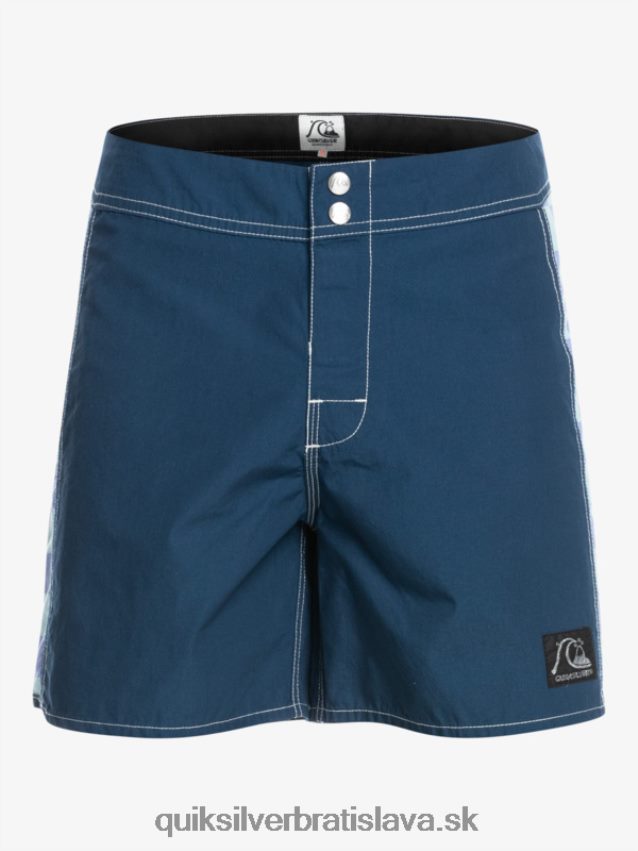 originálne šortky arch 16 Quiksilver muži B80HXR1783 insígnie modrá
