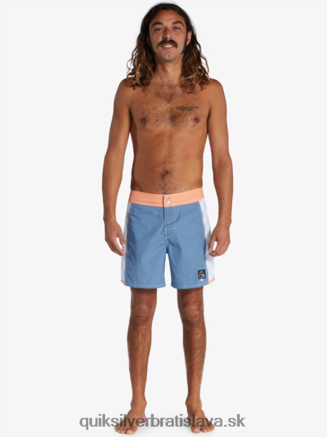 originálne šortky arch 16 Quiksilver muži B80HXR1784 kapitánska modrá
