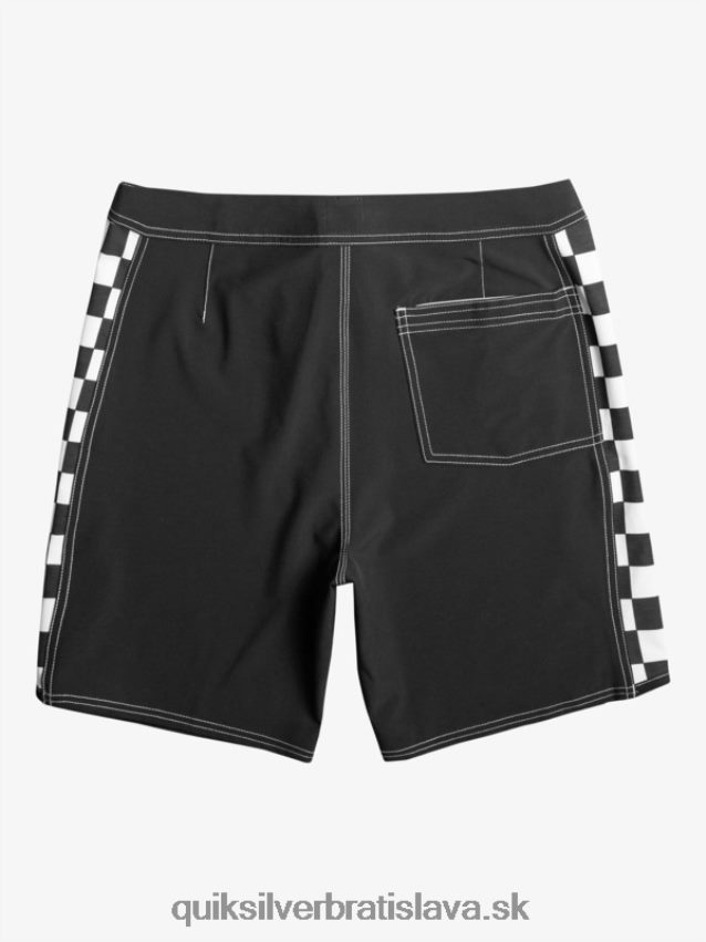 originálne šortky arch 18 Quiksilver muži B80HXR171 čierna
