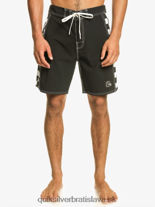 originálne šortky arch 18 Quiksilver muži B80HXR171 čierna