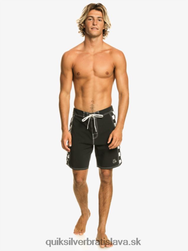 originálne šortky arch 18 Quiksilver muži B80HXR171 čierna