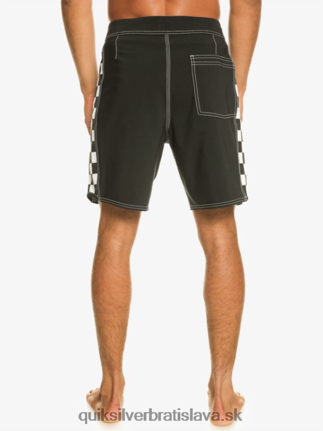 originálne šortky arch 18 Quiksilver muži B80HXR171 čierna