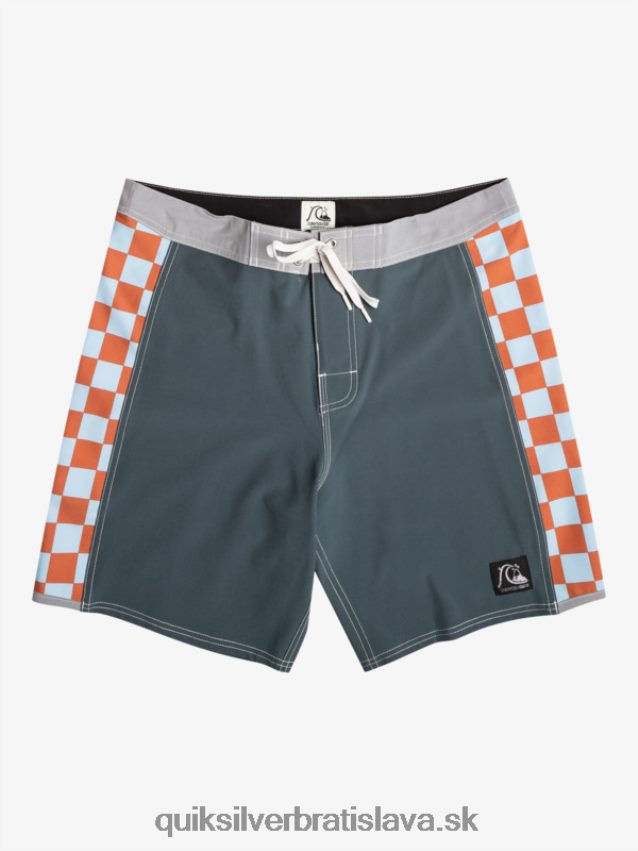originálne šortky arch 18 Quiksilver muži B80HXR172 tmavá bridlica