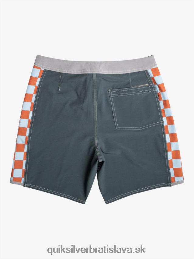 originálne šortky arch 18 Quiksilver muži B80HXR172 tmavá bridlica