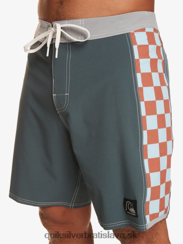 originálne šortky arch 18 Quiksilver muži B80HXR172 tmavá bridlica